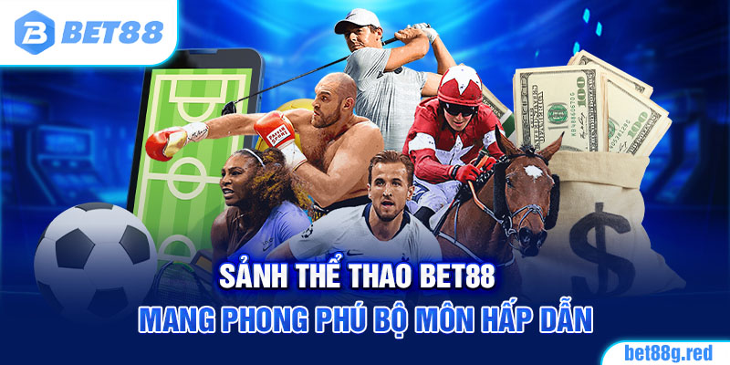 Sảnh Thể thao Bet88 mang phong phú bộ môn hấp dẫn